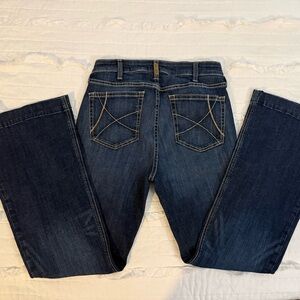 Ariat Women's Boot Cut Jeans in Dark Blue